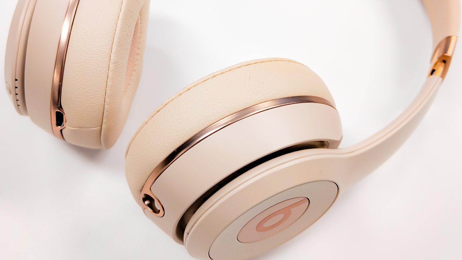 Stereo speakers positioned around a listening chair